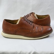 Cole Haan Men&#39;s Wingtip Oxfords Sz 10.5 Brown Leather Comfort Dress Shoe... - $29.99