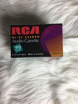 5 Pack RCA 90 Minute Blank Audio Cassette Tapes Stereo Hi Fi Brand Sealed - $9.48