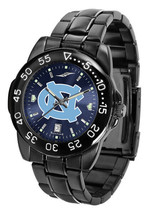 North Carolina Tar Heels Licensed Men Fantom Anochrome Watch and Wallet - £72.14 GBP