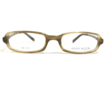 Anne Klein Petite Eyeglasses Frames AK 8063 169 Brown Gold Rectangular 4... - $51.22