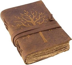 Journal With Antique Handmade Paper  diary - £26.35 GBP