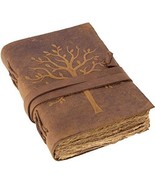 Journal With Antique Handmade Paper  diary - $33.65