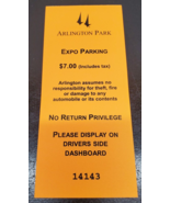 Arlington Park Expo Parking Passes - Closed Racetrack - Pack of 50 - £10.83 GBP