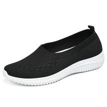 Ht breathable fashion comfortable sneakers women casual slip on flats running shoes for thumb200