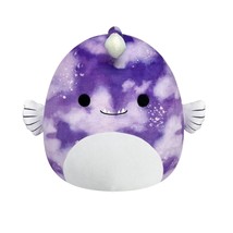 Easton The Purple Printed Angler Fish 11&quot; Plush Squishmallow ~ NEW!!! - £22.55 GBP