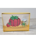 Vintage English Notes LTD 10 Writing Note Cards Sewing with Strawberry P... - $17.80 CAD