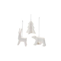 Modern Ceramic Animal Ornaments (Set of 6) - $1,020.81 MXN