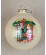 1985 Campbell&#39;s Soup Kids Glass Ball Christmas Ornament Collectors Editi... - £9.23 GBP
