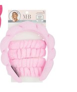 Must Have Beauty Premium Spa Headband &amp; Wristband Set elegant pink - $202.12 MXN
