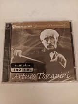 PBS Presents Legendary Performances Arturo Toscanini 2 Audio CD Set 1997 Sealed - £9.42 GBP