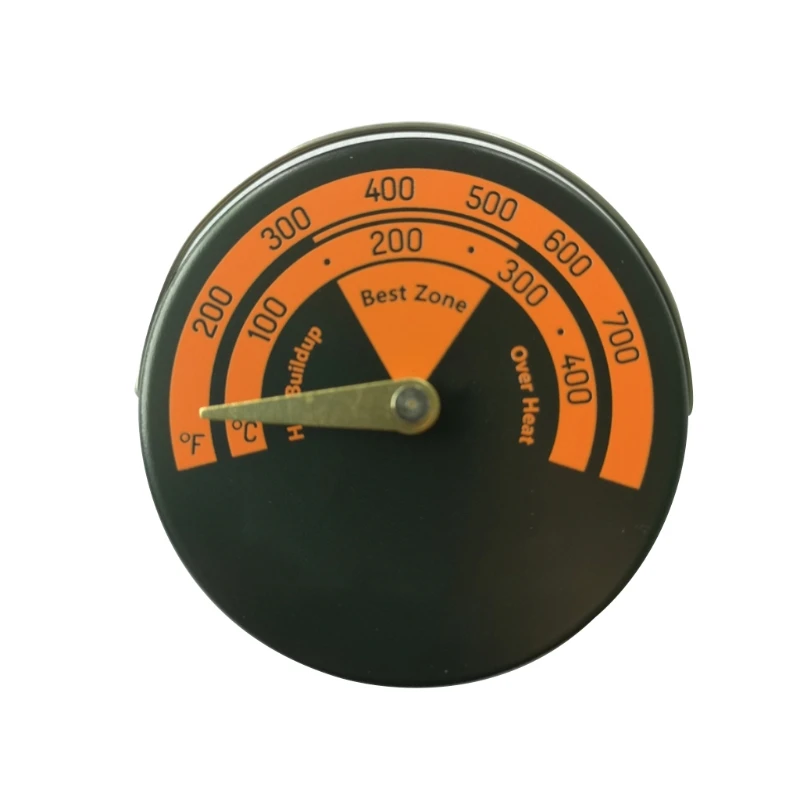 Magnetic Firep Fan Stove Thermometer for Log  Burner Barbecue Oven Tempe... - £166.76 GBP