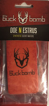 Buck Bomb #200018 1ea Pk Of 3 Scent Wafers-Doe In Estrus-SHIPS Same Bus DAY-NEW - £4.68 GBP