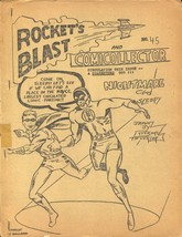 Rocket&#39;s Blast  &amp; Comicollector #45 1966-Phil Seuling-Rogofsky-Jerry Bails-VG - £299.10 GBP