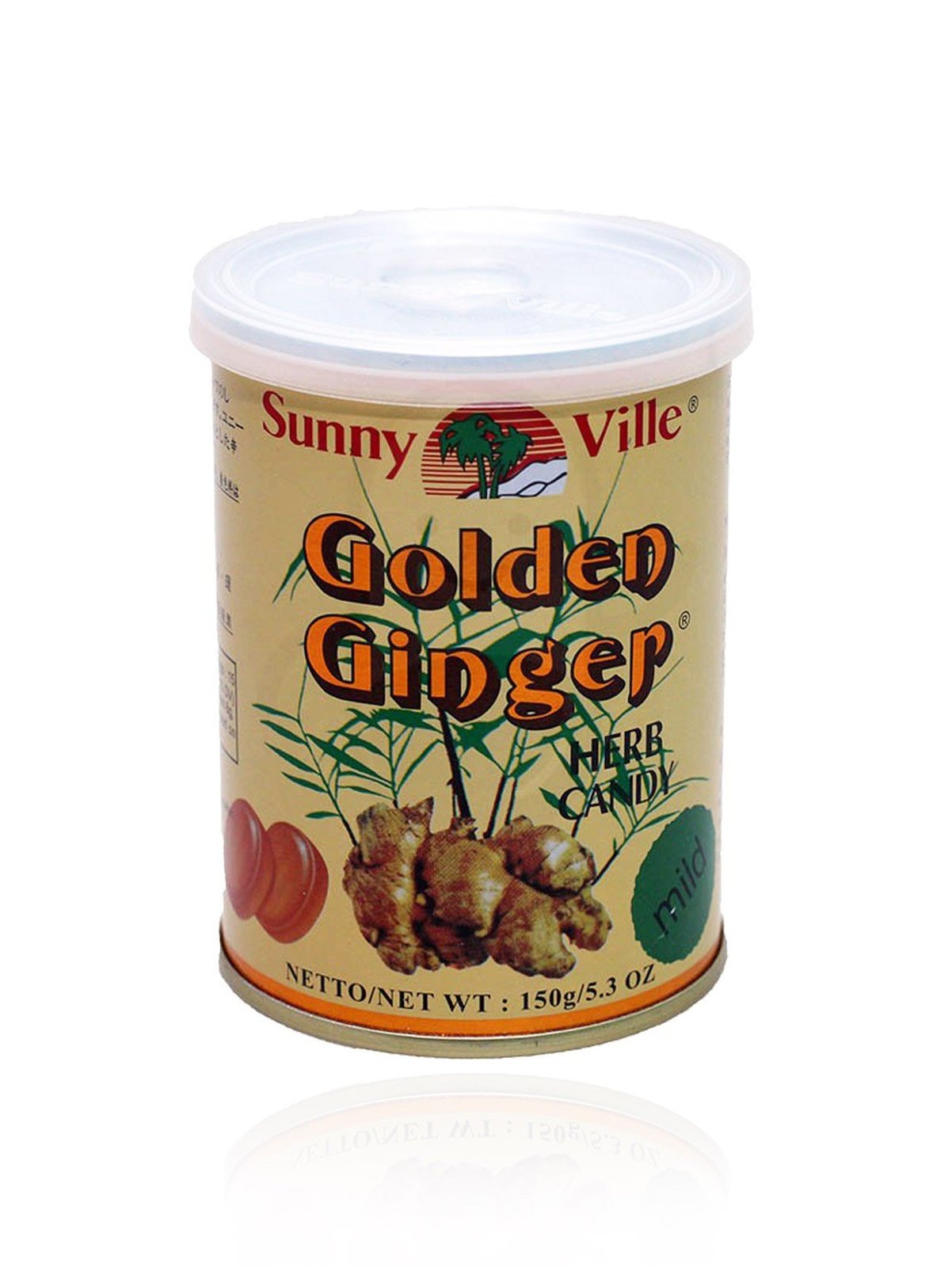 Primary image for Sunny Ville Golden Ginger Herb Candy Mild, 150 Gram / 5.29 Oz
