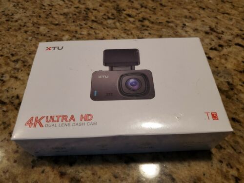 XTU T3 Ultra Hd 4K Dual Lens Dash Cam - $187.11