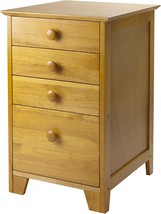 Winsome Studio File Cabinet, Honey - £142.71 GBP