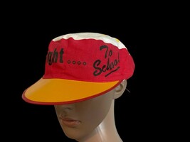 EUC Vintage McDonald’s Coca Cola “Straight….To School” Promotional Hat Cap - $426.07 MXN
