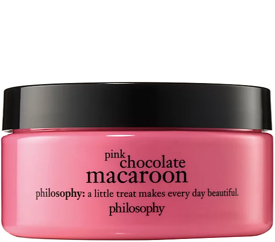 Primary image for New Philosophy Pink Chocolate Macaroon Body Souffle Cream 8 oz