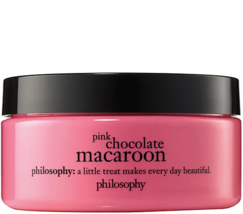 New Philosophy Pink Chocolate Macaroon Body Souffle Cream 8 oz - £20.30 GBP