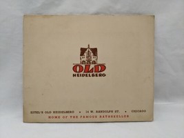 Eitels Old Heidelberg Chicago Restaurant 1940s Souviner Photo - $22.28