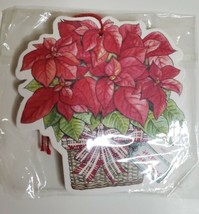 Phoenix Trading Poinsettia Happy Christmas Gift Tags XGT37 Pack of 10 NEW - £3.95 GBP
