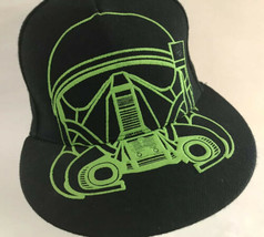 Adult Official Star Wars Stormtrooper Hat Baseball Cap Adjustable Flat Bill Blac - £9.30 GBP