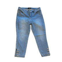 Talbots Women&#39;s Denim Blue Jeans ~ Sz 12P ~ Skinny ~ Cotton Blend - £20.39 GBP