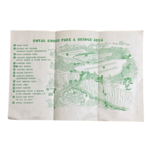 Vintage Royal Gorge Park And Bridge Area Map Canon City Colorado Tourist Sheet - £4.42 GBP