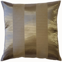 Pinctada Pearl Dark Taupe Throw Pillow 19x19, with Polyfill Insert - £32.43 GBP