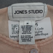 Jones Studio Shirt Womens M Orange 2 Piece Outfit Set Long Sleeve and Sl... - £23.33 GBP