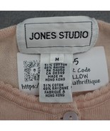Jones Studio Shirt Womens M Orange 2 Piece Outfit Set Long Sleeve and Sl... - £23.18 GBP