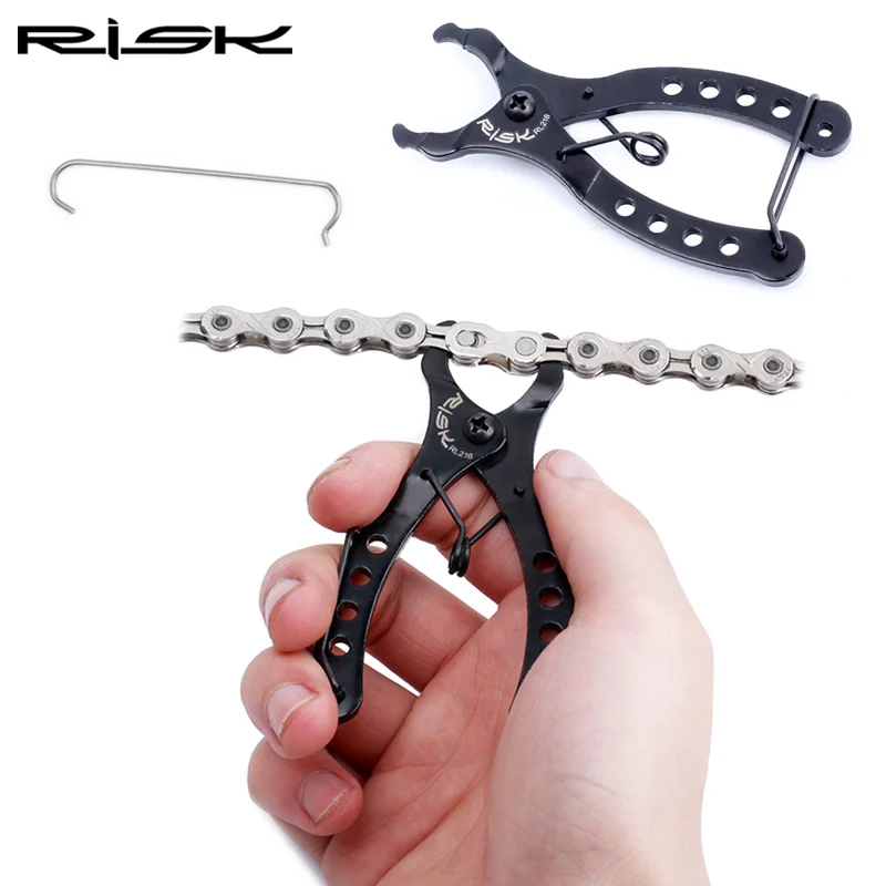 Risk Bicycle Mini  Missing Chain Quick Link Bunckle Plier Tool Master Link Remov - $30.56