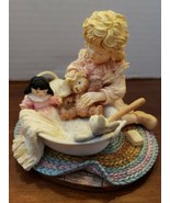 Laura&#39;s Attic &quot;LET&#39;S GET THOSE EARS, TEDDY!&quot; Figurine by Enesco Laura wi... - $21.64 CAD