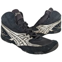 Asics Cael Sanderson V4.0 Wrestling Shoes Mens 15 J901Y Black (Missing S... - $97.76 CAD