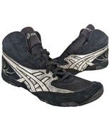 Asics Cael Sanderson V4.0 Wrestling Shoes Mens 15 J901Y Black (Missing S... - $97.76 CAD