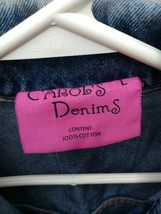 Vintage 90&#39;s Carol&#39;s DenimS Original Blue Jean Jacket Large Excellent  - £40.44 GBP