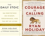 Ryan Holiday 2 Books Set: Daily Stoic and Courage Is Calling (English,Pa... - $17.82