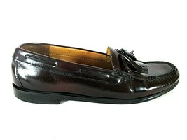 Cole Haan Burgundy Leather Tassel Kilt Dress Loafer Shoes Men&#39;s 10.5 D (... - £22.10 GBP