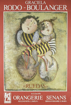&quot; Ruedas &quot; Par Graciela Rodo Boulanger Lithographie 34 &quot; x23 1/2 &quot; - $104.93