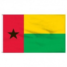 Guinea Bissau Nylon Flag 4&#39;x6&#39; - £76.89 GBP