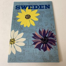 Swedish Tourist Traffic Association  Sweden Travel Guide 1954 / Map Illu... - $9.50