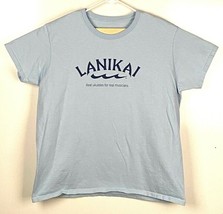 LANIKAI Ukuleles T-Shirt - Baby Blue - Cotton - $23.38