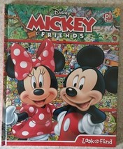 Disney - Mickey &amp; Friends Look and Find - PI Kids - Hardcover - 1993 - B... - £7.71 GBP