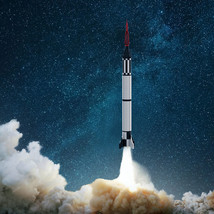 Mercury-Redstone Launch Vehicle Model Building Blocks Set Rocket MOC Bricks Toys - £118.26 GBP