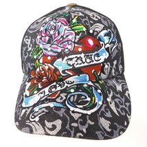 True Love Rose Flash Tattoo Style Embroidered Baseball Snapback Cap Hat ... - £18.26 GBP