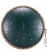 Steel Tongue Drum 15 Notes 13 Inch Harmonic Handpan Drum, Percussion Ins... - €167,39 EUR