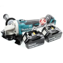 Makita XAG04Z 18V Brushless Cordless 4-1/2 Cut-Off Grinder 5.0 Ah Batteries - £192.79 GBP