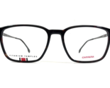 Carrera Eyeglasses Frames 8859 086 Black Tortoise Square Full Rim 56-17-145 - £55.07 GBP
