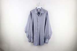 Vintage 90s Brooks Brothers Mens 17 36 Madison Non Iron Collared Button Shirt - £34.95 GBP
