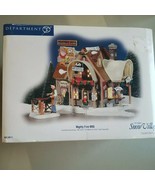 DEPT 56 SNOW VILLAGE SERIES &quot;MIGHTY FINE BBQ&quot; &quot;BRAND NEW&quot; - £129.24 GBP